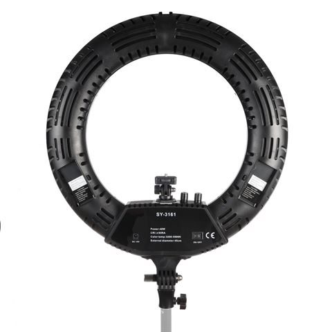 StudioKing LED Ringlampe Set 48W LR-480 – Bild 3