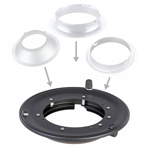 Falcon Eyes Adapter DBBW-EX Universal zu Bowens – Bild 4