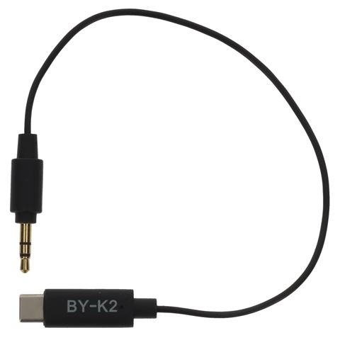 Boya Universal Adapter BY-K2 3,5mm TRS zu USB-C