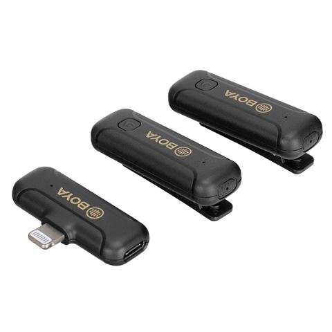 Boya 2.4 Ghz Krawatten-Mikrofon Drahtlos BY-WM3T2-D2 für iOS – Bild 3