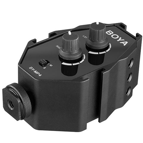 Boya Audio Adapter BY-MP4 für Smartphone, DSLR Kameras, Camcorder – Bild 2