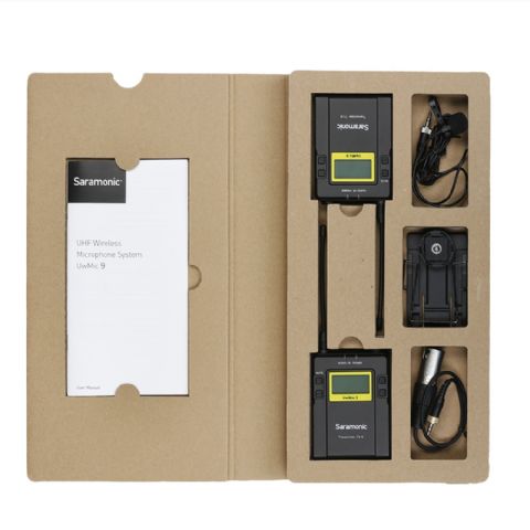 Saramonic Lavalier-Mikrofon Set UwMic9 TX9 + RX9 UHF Drahtlos – Bild 3