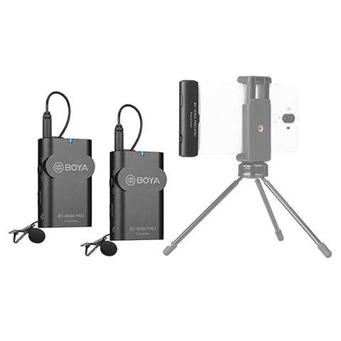 Boya 2.4 Ghz Dual Lavalier-Mikrofon Drahtlos BY-WM4 Pro-K6 für Android – Bild 4