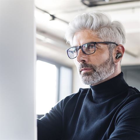 Boya Bluetooth Drahtlos Stereo-Kopfhörer BY-AP1 Schwarz – Bild 4