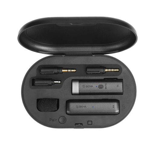 Boya 2.4 Ghz Krawatten-Mikrofon Drahtlos BY-WM3D für iOS – Bild 5