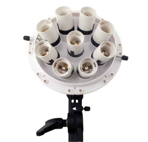 Falcon Eyes Lampenhalterung + Octabox 80cm LHD-B928FS 9x28W – Bild 2