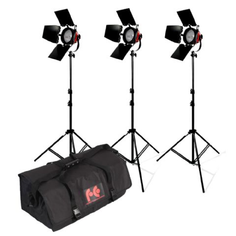 StudioKing Halogen Video Set TLR800-3 Dimmbar
